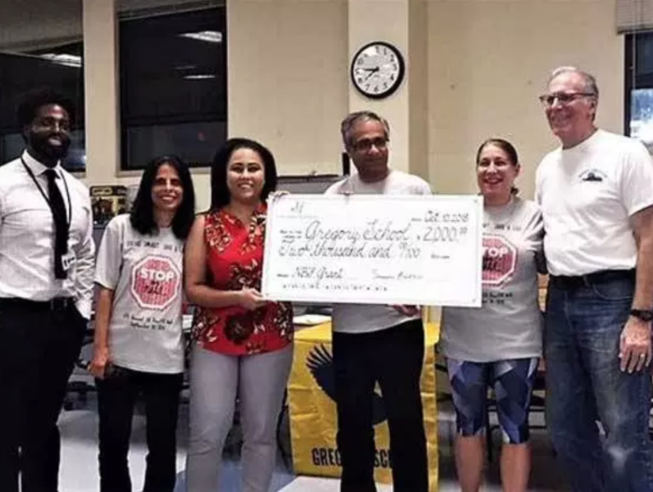 Badlani Foundation awards $2K grant to Gregory School